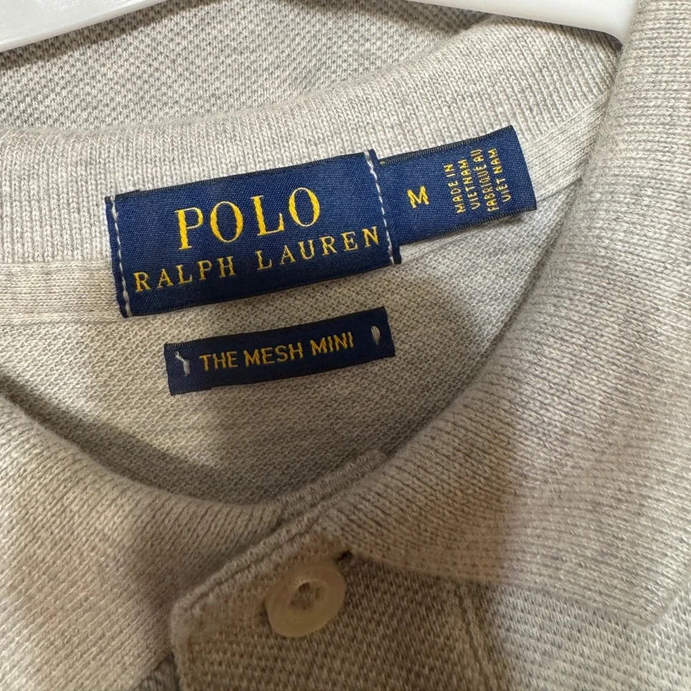 Ralph Lauren Light Gray Polo Dress - Picture 3 of 3